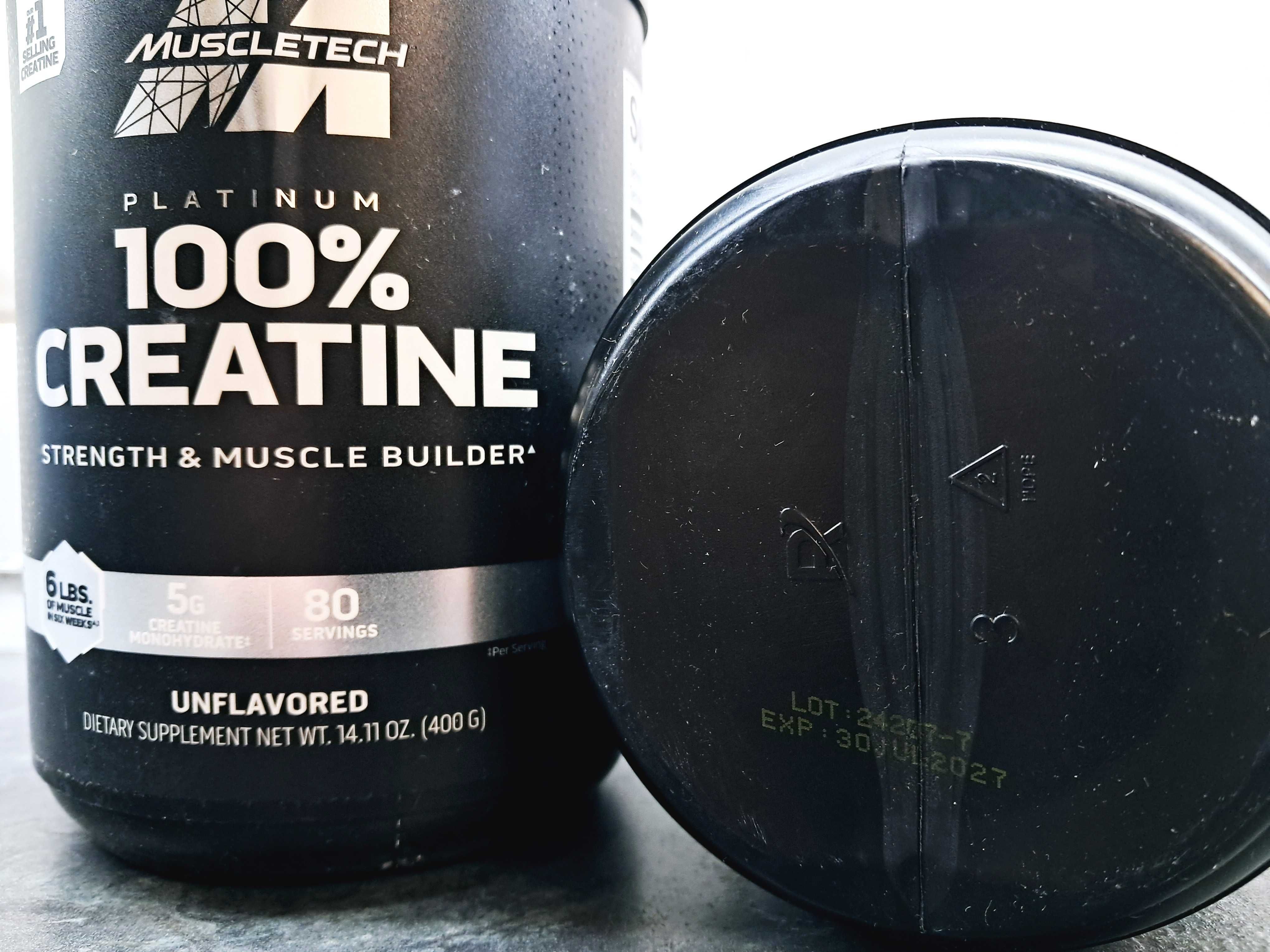 MuscleTech, Platinum 100% Creatine (400г), креатин моногидрат