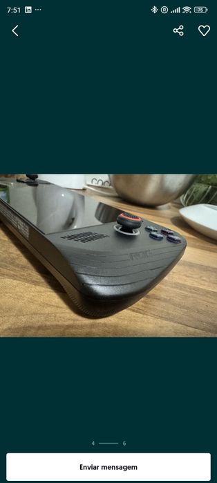 ROG ALLY X handheld semi-novo