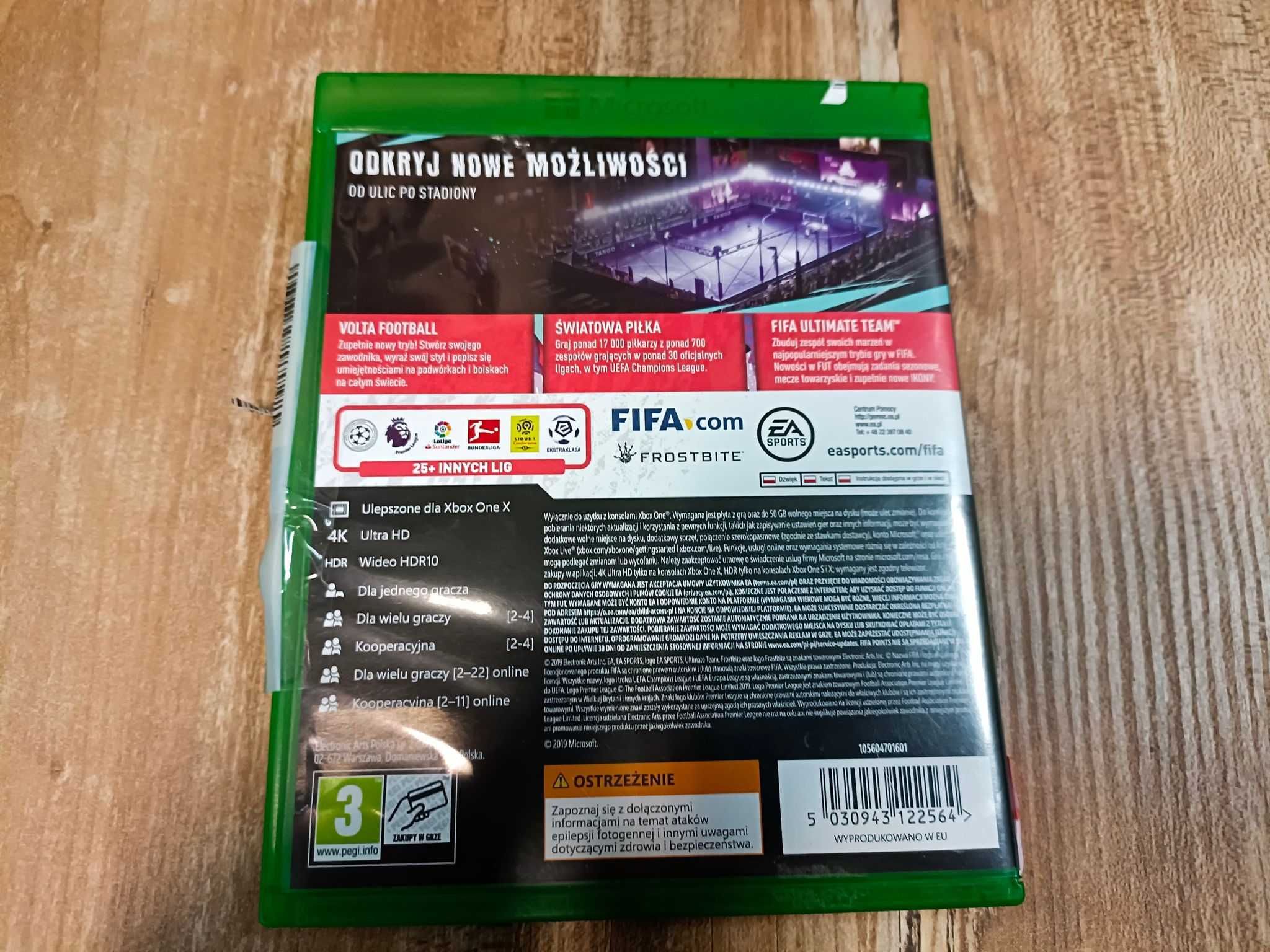 FIFA 20 XBOX ONE Sklep Wysyłka Wymiana