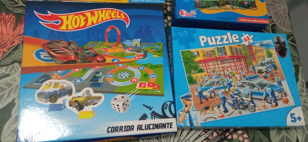 Puzzles e jogos como novos