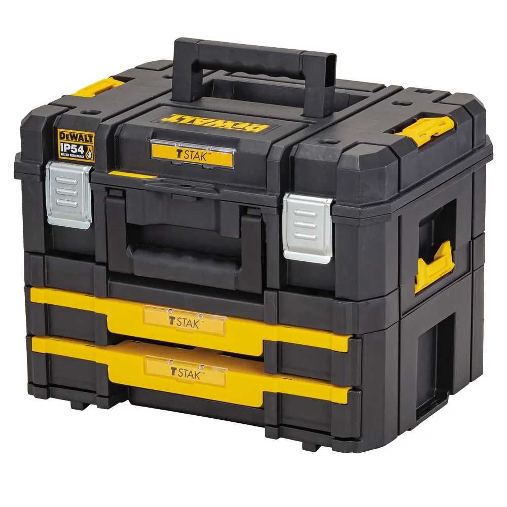 DeWALT ящик інструментальний з 2 шухлядами TSTAK 2.0. Доставка безкошт