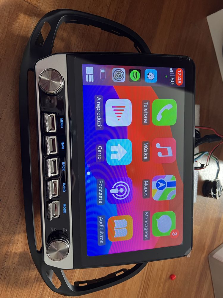 Radio android fiat doblo carplay android auto novo
