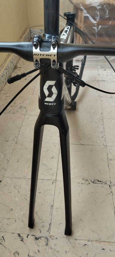 Quadro Scott scale 740 + dropbar toseek + garrfo BMC carbono