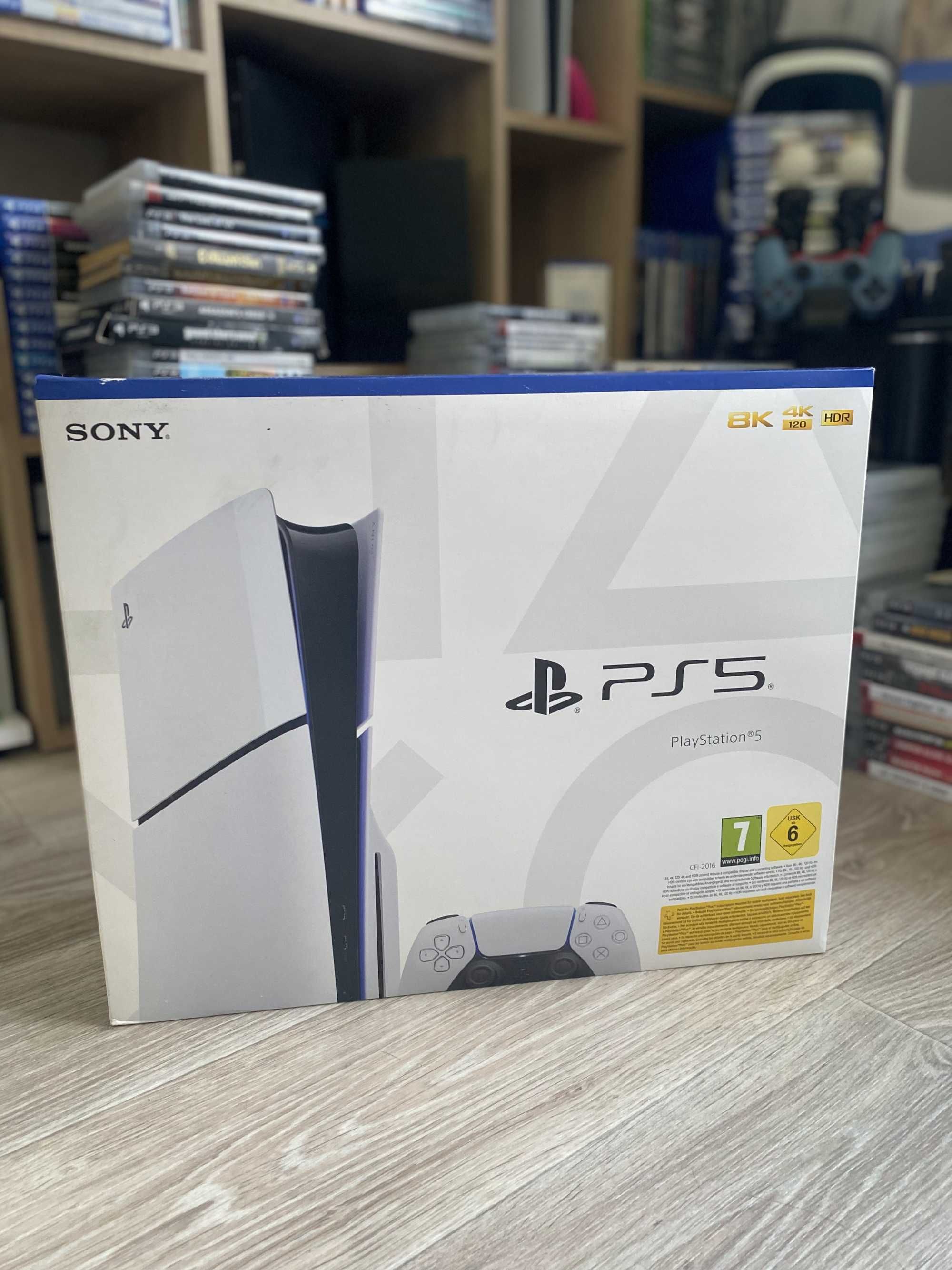 Playstation 5 Slim з дисководом, пс 5 нова, гарантія, магазин, обмін