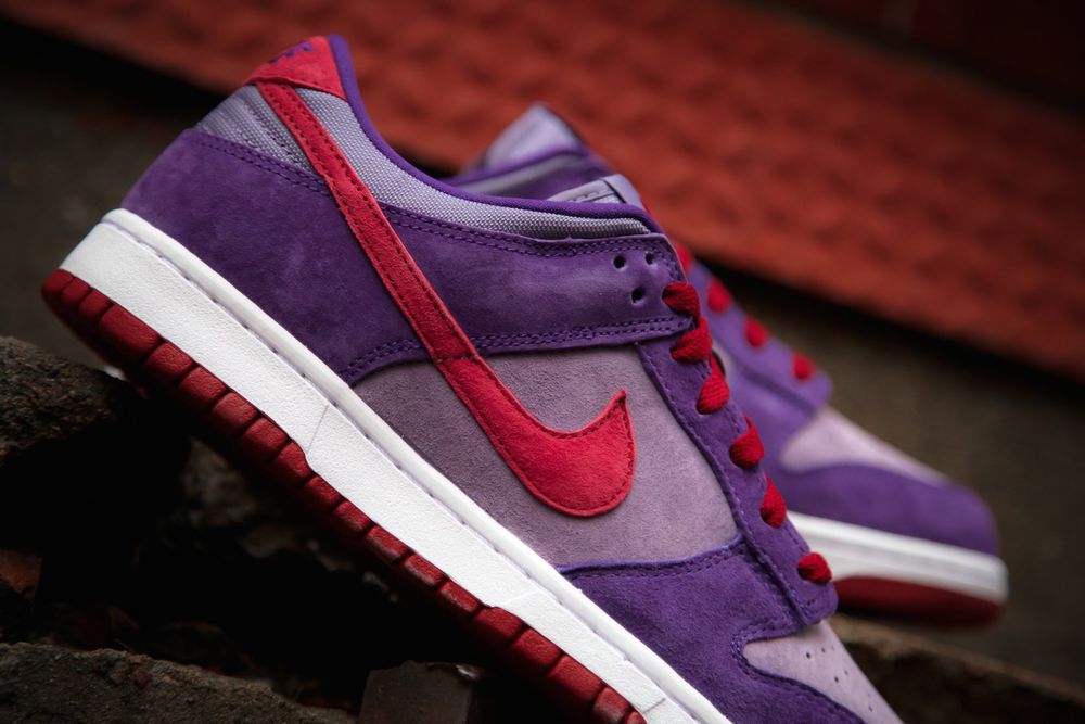 Кросівки Nike Dunk Low SP Plum Найки Данки пурпурні фіолетові замша