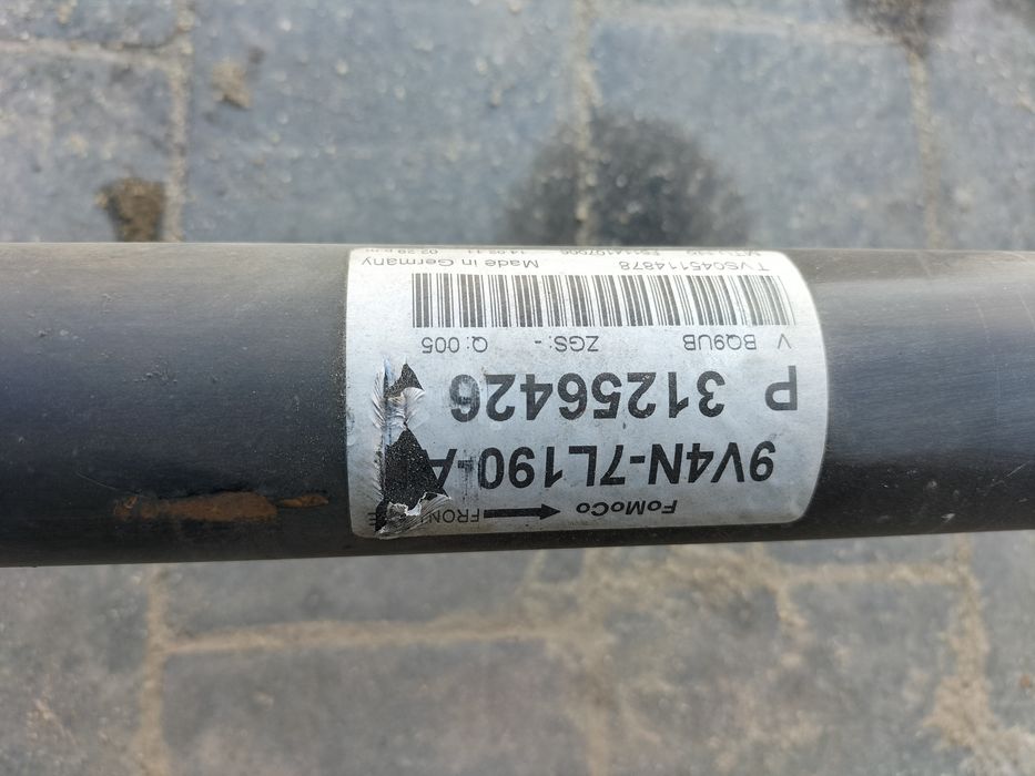 Wał napędowy Ford Kuga MK1 2.0 TDCI