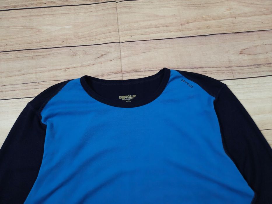 DEVOLD Multisport Bluzka Termo aktywna 100 % Merino Męska r. L