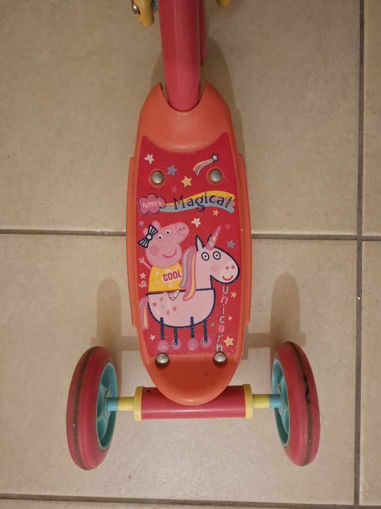 Trotinete Porquinha Pepa 3 rodas