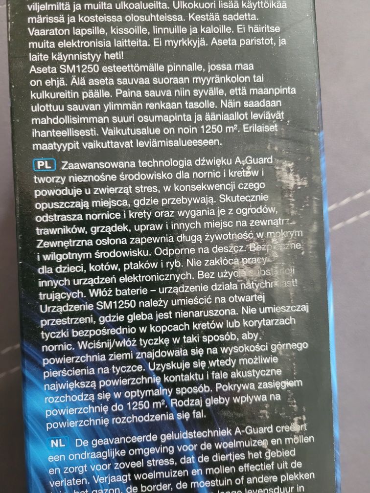 Odstraszacz kretów, nornic