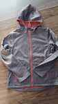 Hip&Hopps 146 152 bluza szara różowe dodatki kaptur