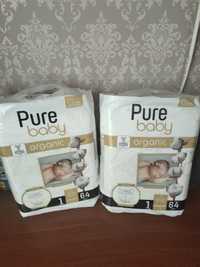 Подгузники премиум качества Pure baby 1 organic