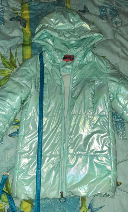 Осінньо - весняна курточка на дівчинку, 140 см