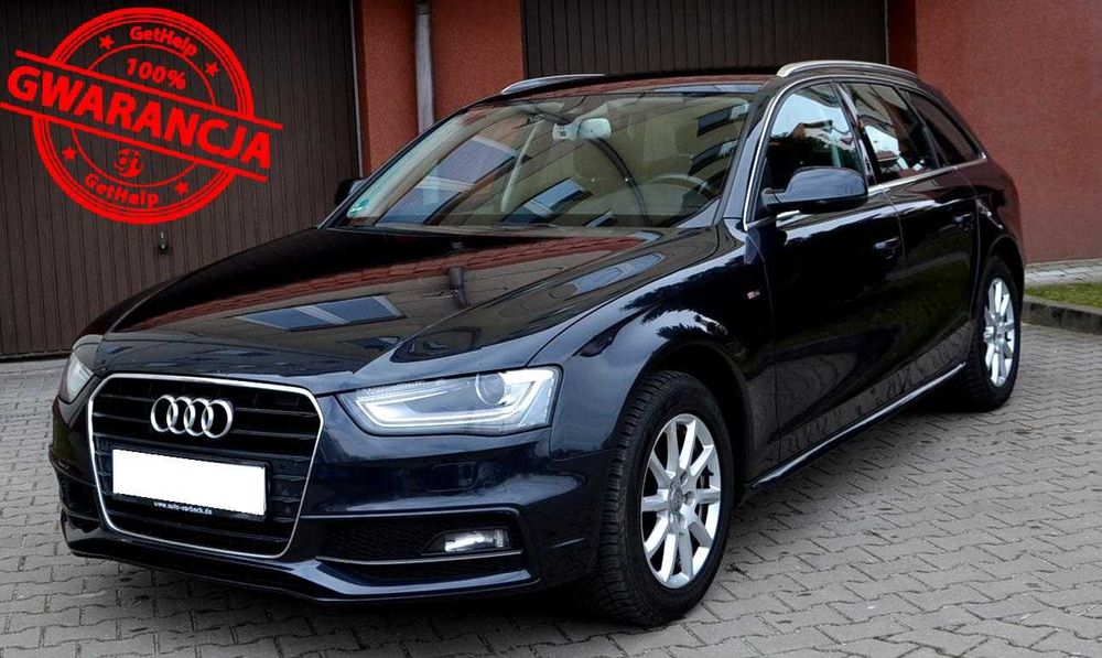 AUDI A4* 2.0TDI, 2015r. Automat, Roczna Gwarancja, S-line, Rat