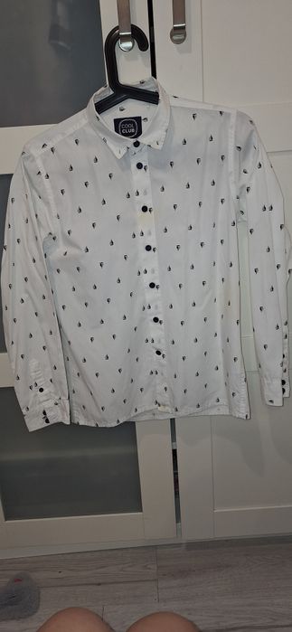 2 koszule koszula cool club h&m 158 święta apel