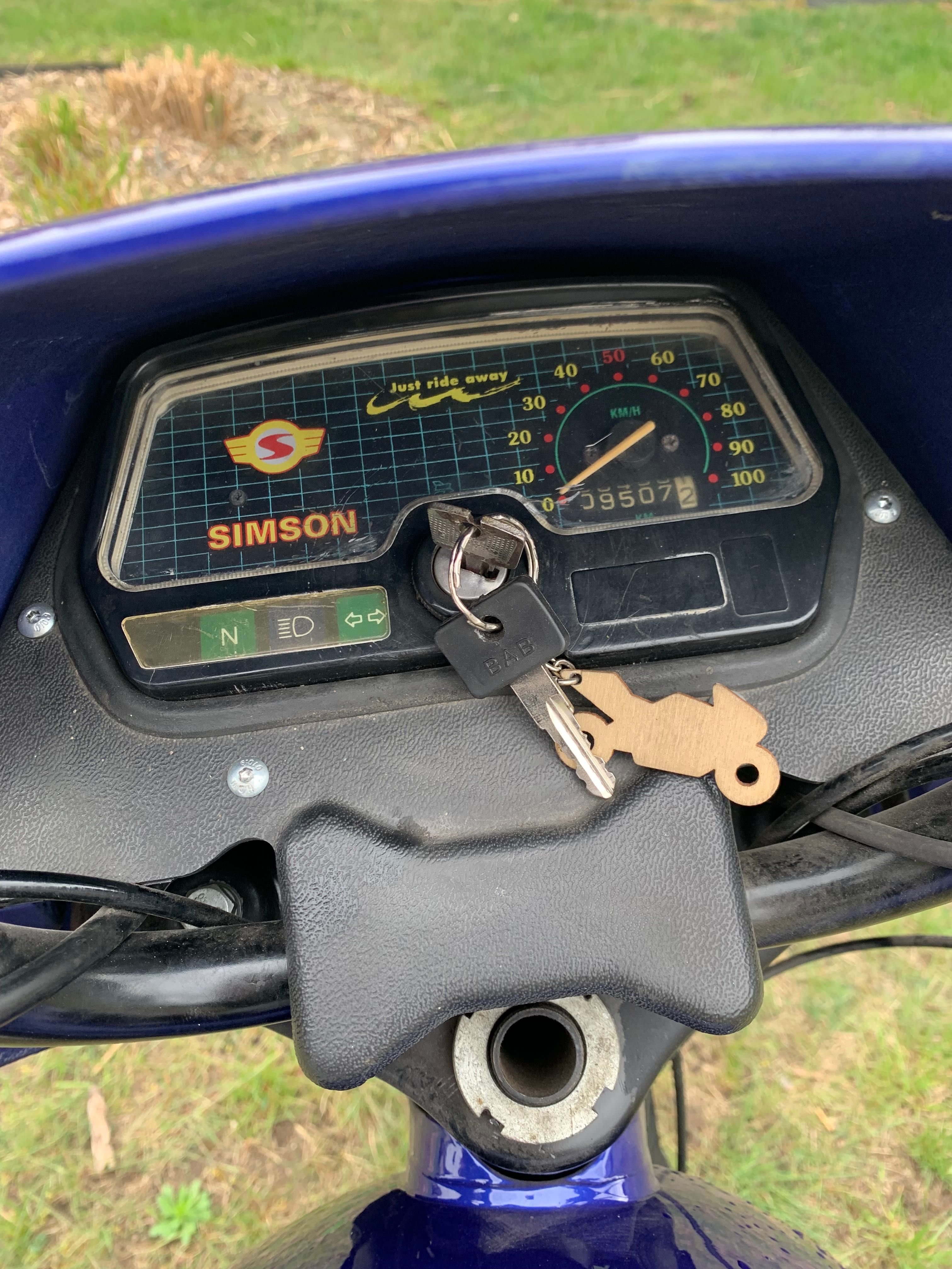 Simson S53 odrestaurowany