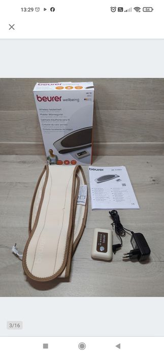 Beurer HK 72 Akku Pas rozgrzewający

Używany.

Sprawny.

Niewielkie śl