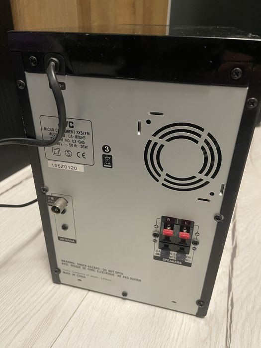 Mini wieża JVC mp3/wma