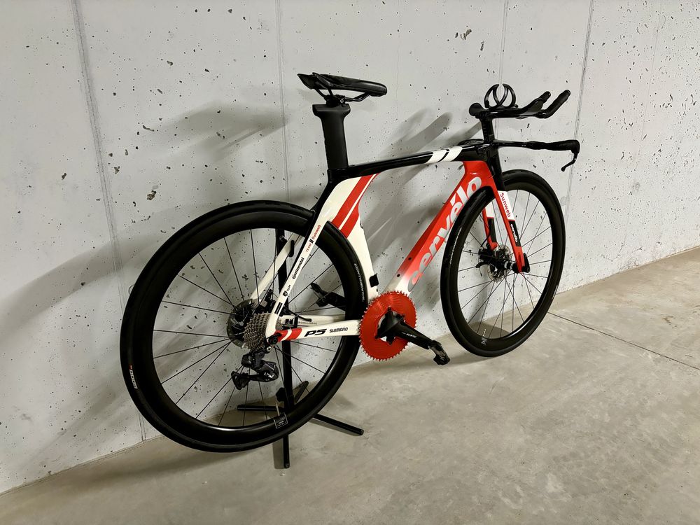 Rower czasowy/TT - Cervelo P5 DISC, Ultegra Di2, stożek 45mm