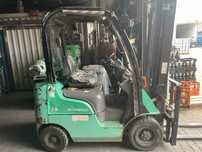 Wózek widlowy Mitsubishi FG15N, wolny skok, 2007 rok