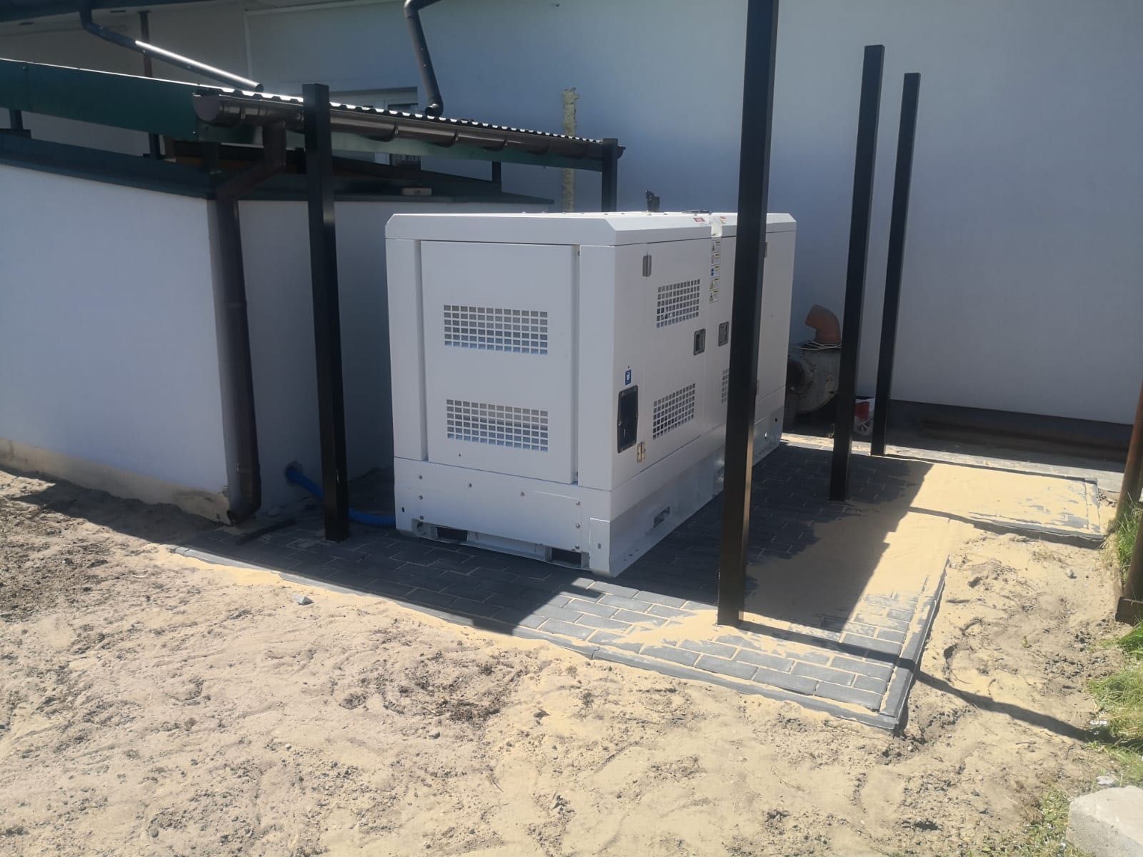 agregat prądotwórczy 150 / 165 kW z automat. ATS nowy DIESEL AVR