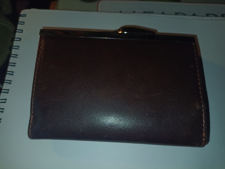 Damski brązowy portfel