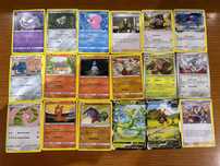 Cartas pokemon usadas