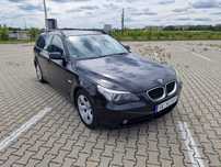 Bmw seria 5 E60 E61 2.5 benzyna 192 km M54 automat ksenon czarna