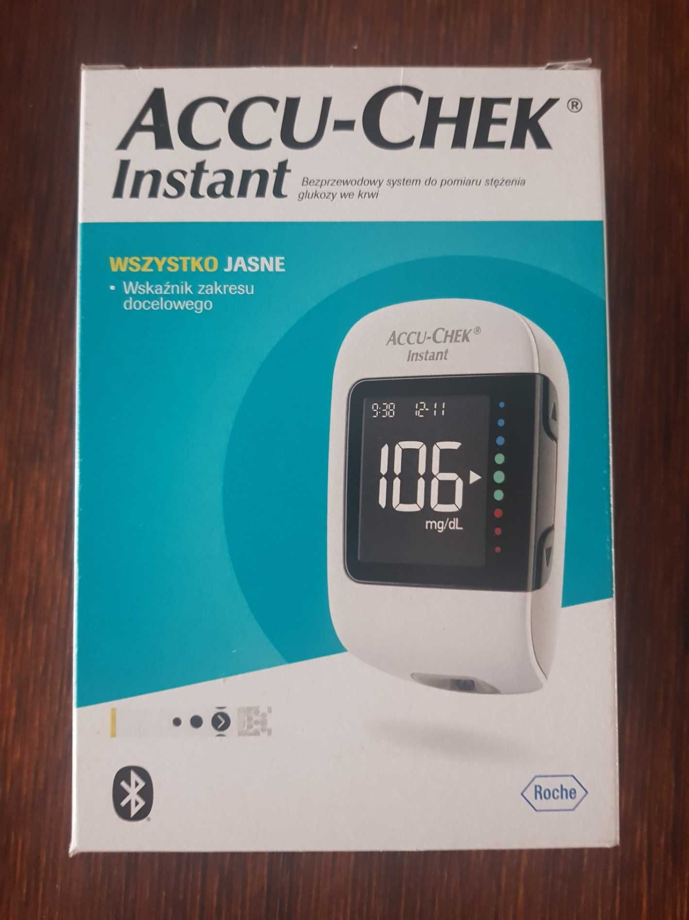 Glukometr Accu-Chek® Instant Nowy Gwarancja