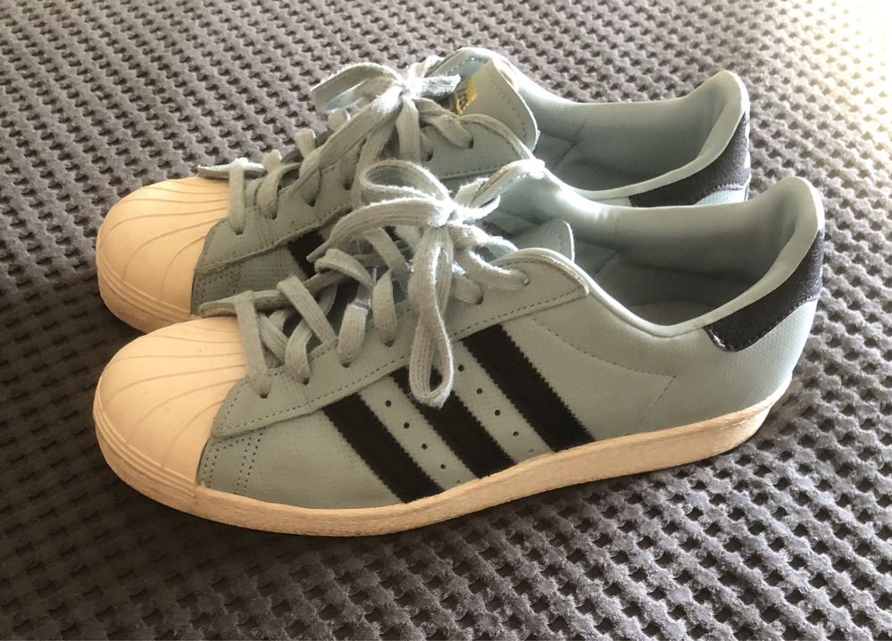 Adidas Superstar azuis