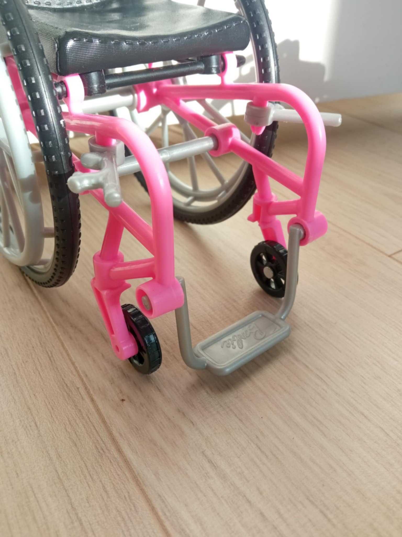 2 Wózki inwalidzkie dla lalek Barbie sztuka 15 zł