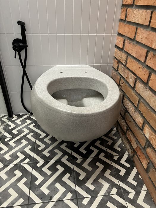 Miska muszla wc vileroy&boch pure stone grey szara