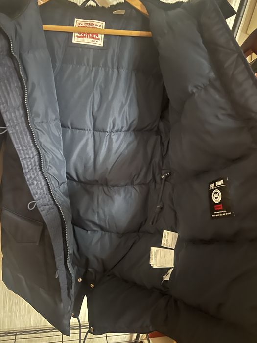 Куртка теплейшая аляска Levi’s с капюшоном