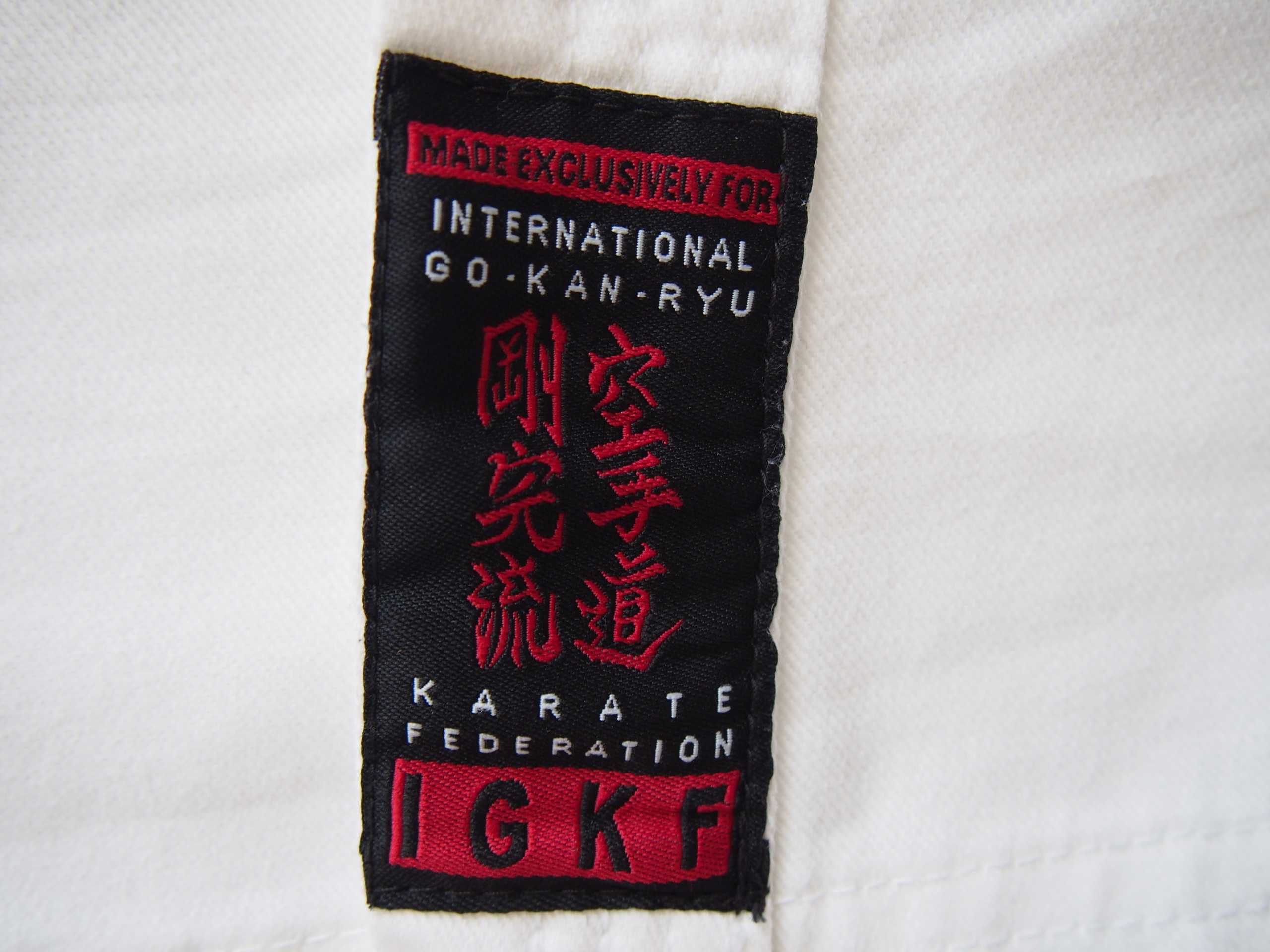 Kimono karate taekwondo - GÓRA 140 cm