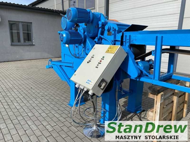 Rębak Klockner do drewna , zrzyn 120x400 L2/1W 37 kw ze zsypem