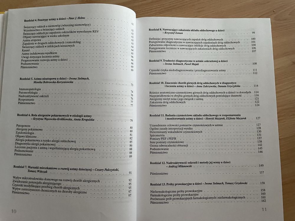 Książka „Astma dziecięca. Wybrane zagadnienia.” Red.Iwona Stelmach,