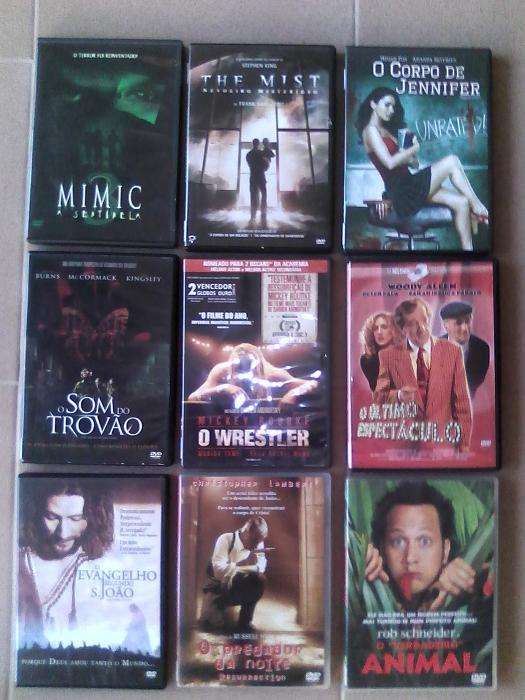 Lote de dvd's, alguns com alguma raridade