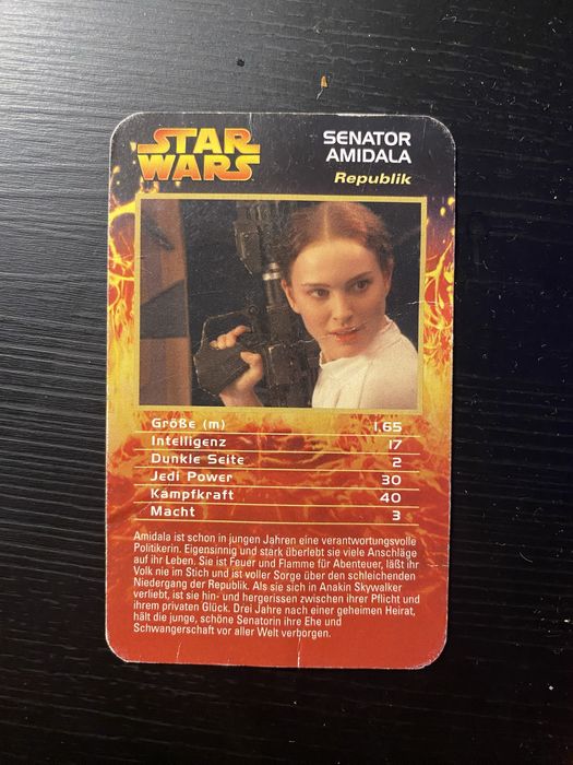 Карты Звездные войны винтаж 2005 TOP TRUMPS 26шт Star Wars