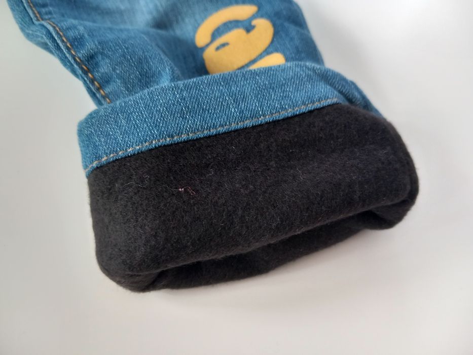 Jeansy ocieplane roz.98 - 2pary