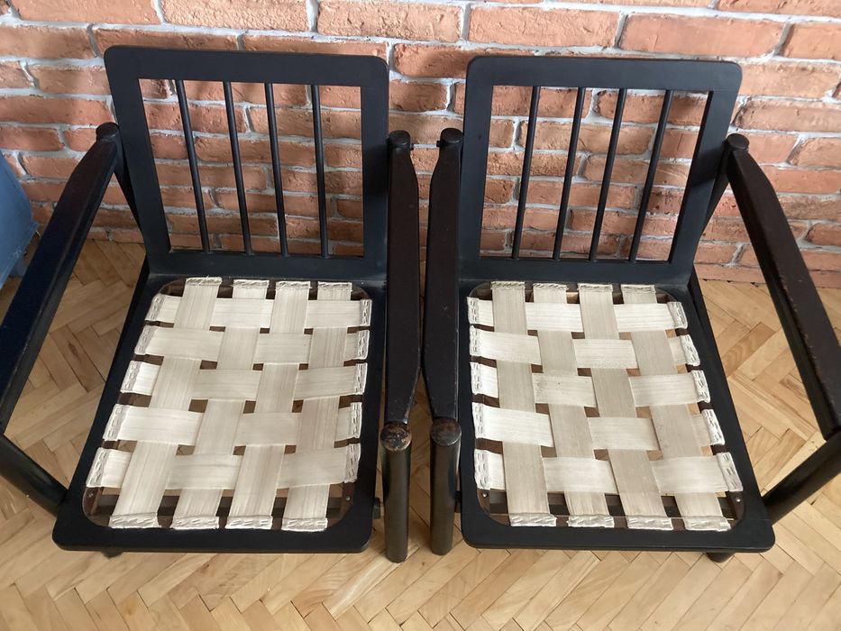 2 fotele Stobrawa z czasów PRL