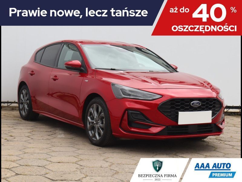 Ford Focus 1.0 MHEV ST-Line , Salon Polska, 1. Właściciel, Serwis ASO, VAT 23%,