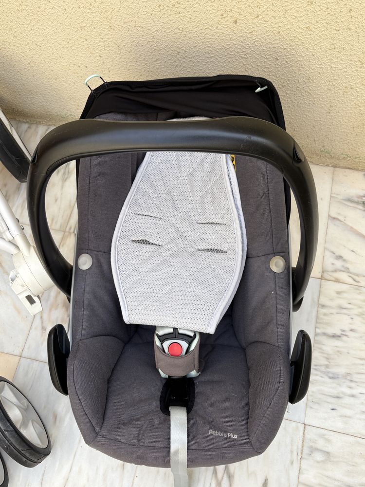 Quinny bebeconfort + cadeirinha + ovo + cadeirinha auto + base isofix