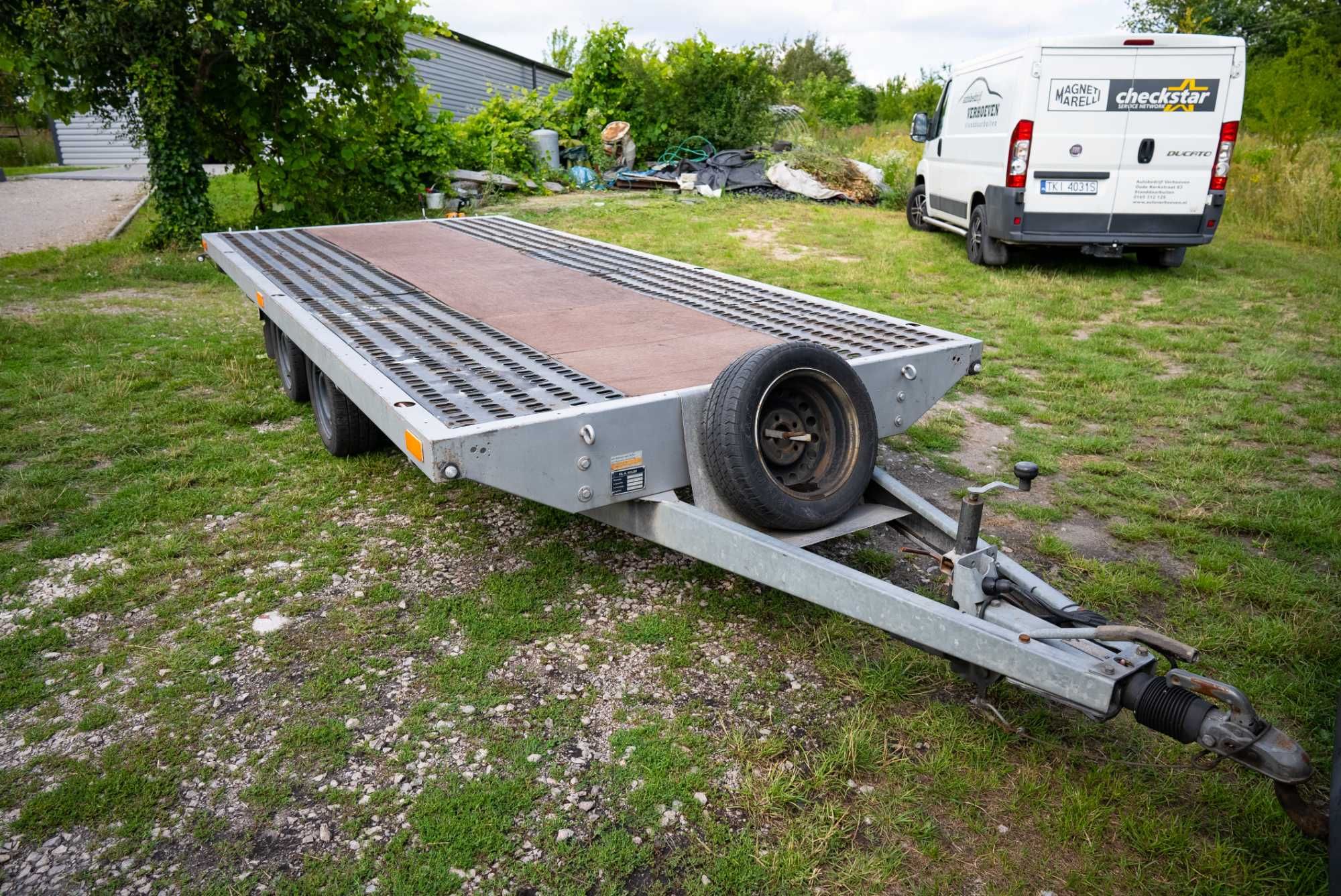 Laweta Platforma 4,2 x 2m DMC 2000 kg Przyczepa