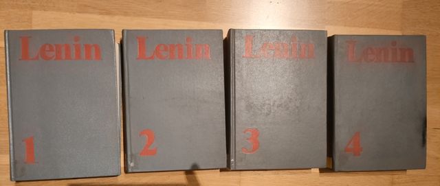 Lenin, dzieła wybrane. 4 tomy.
