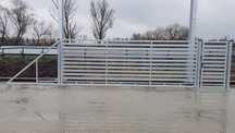 Brama przesuw. (6mx1,5m) poziom profil 80x20 ocynk PRODUCENT