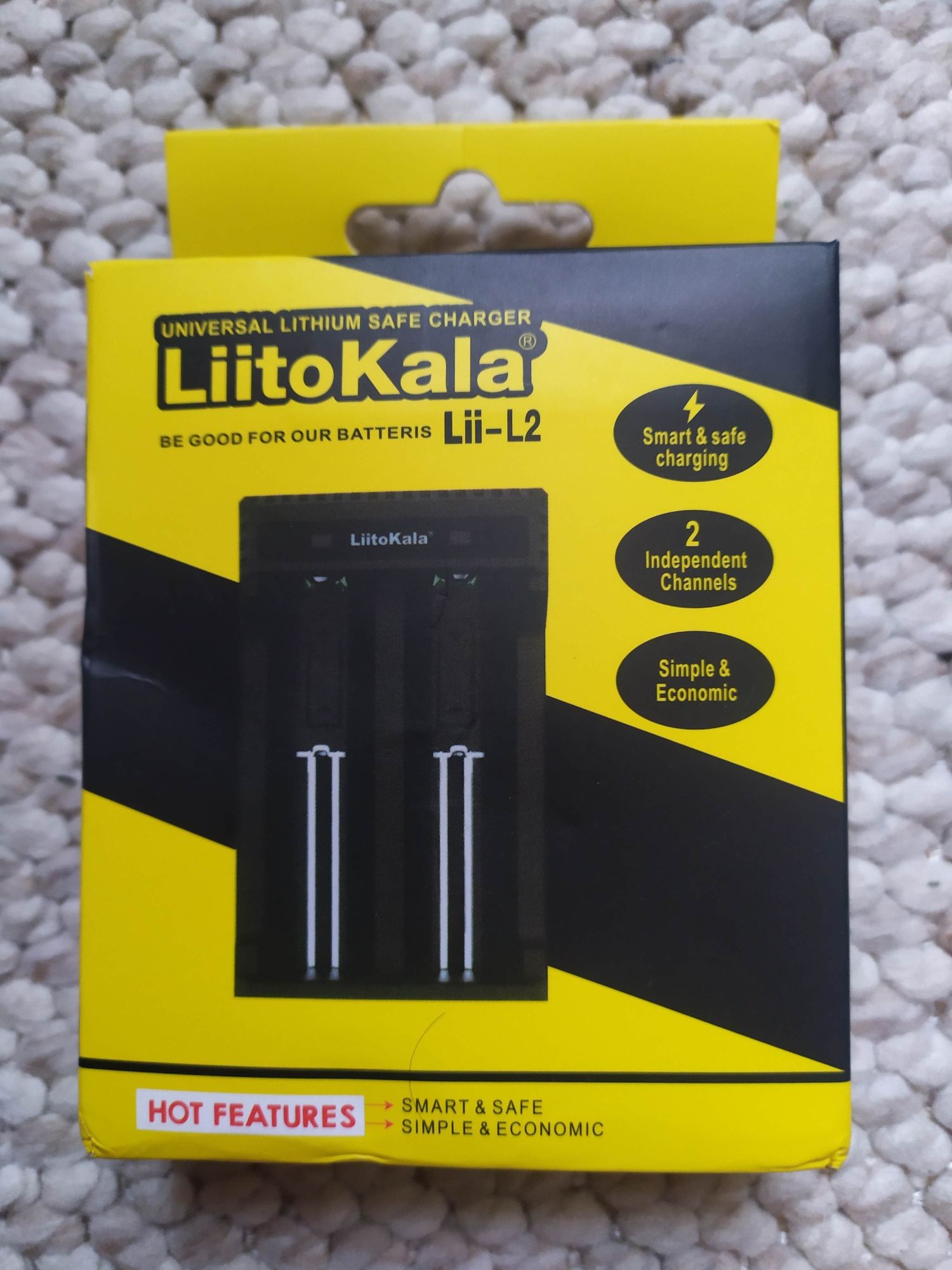 Зарядное устройство LitoKala для 18650