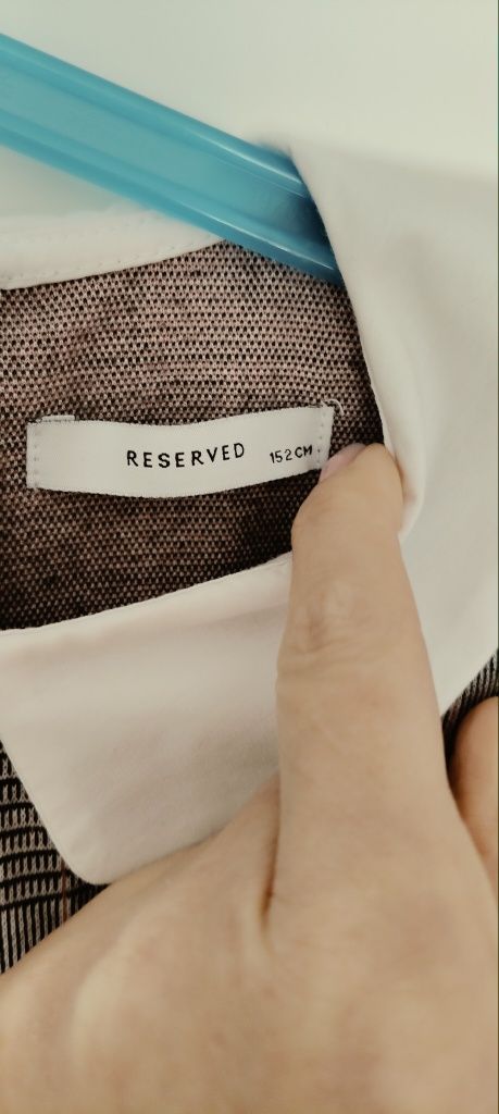 Sukienka w kratę Reserved rozmiar 152