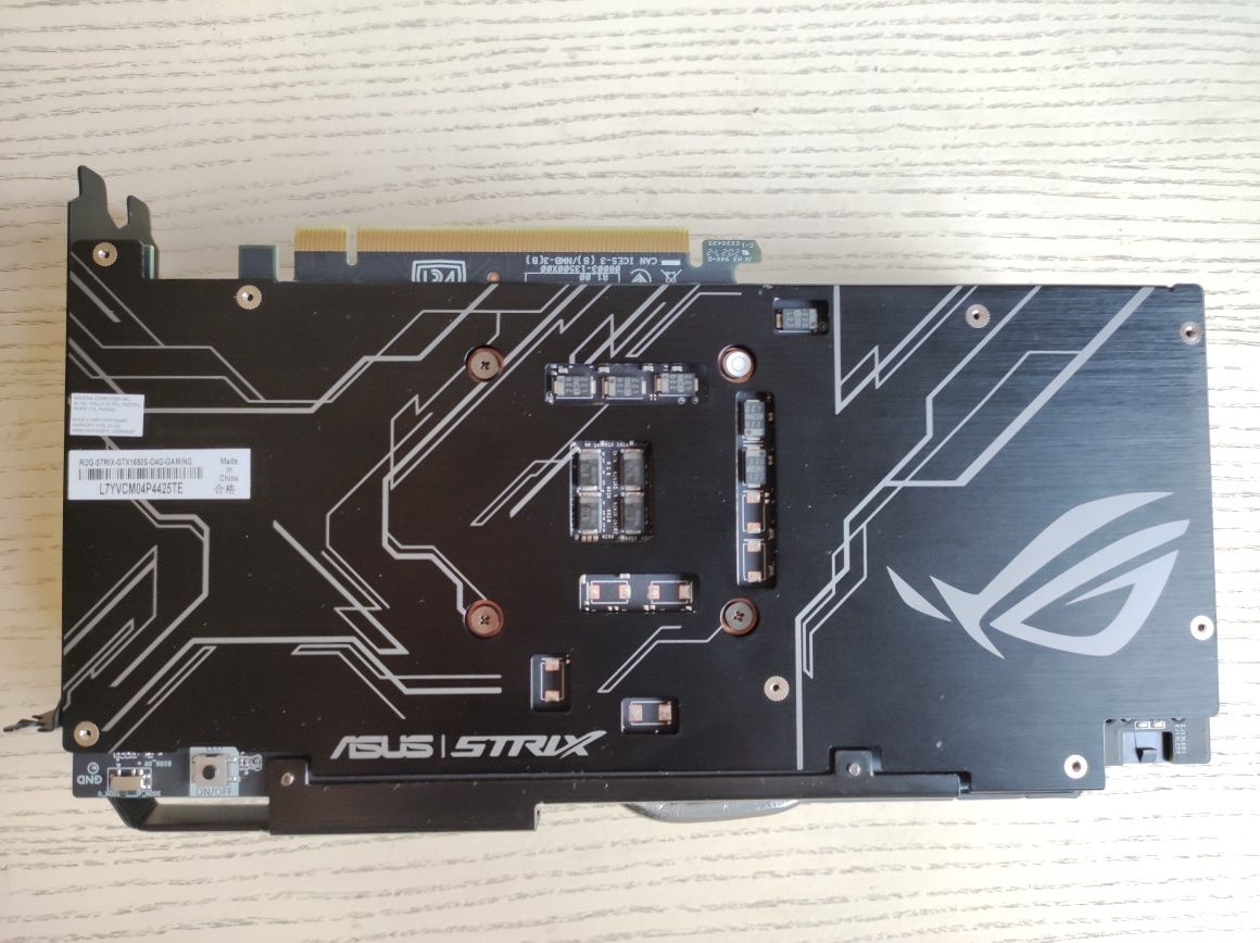 GTX 1650 super Asus Strix