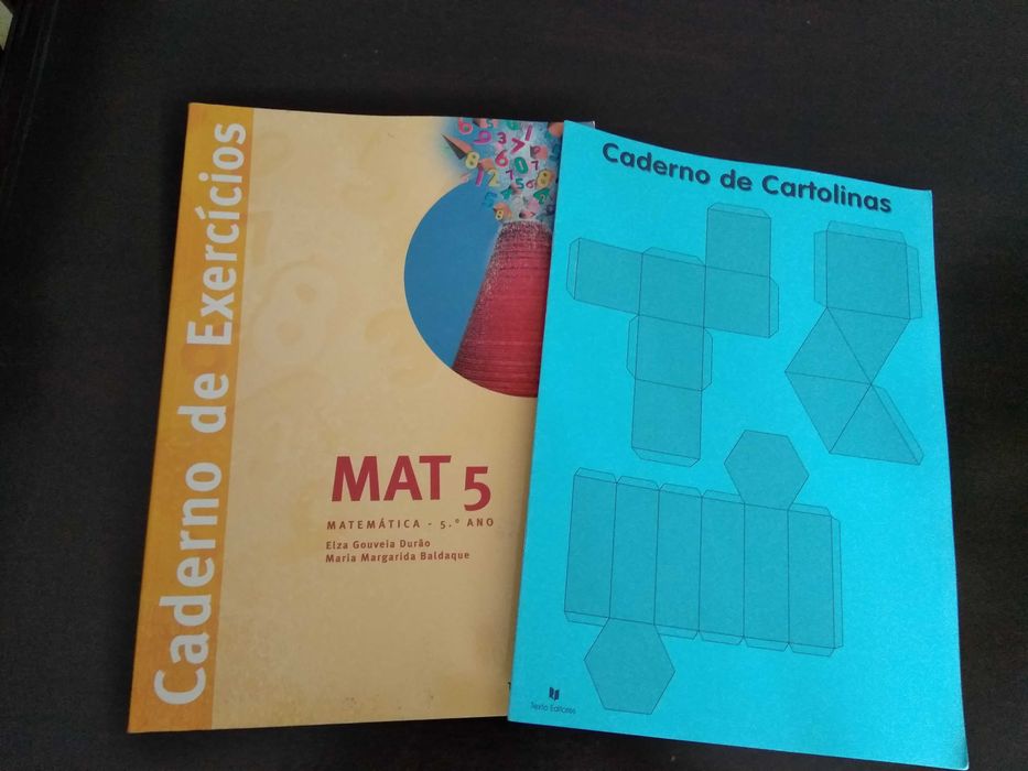 Manual e caderno de atividades Mat 5 - 5º ano matematica