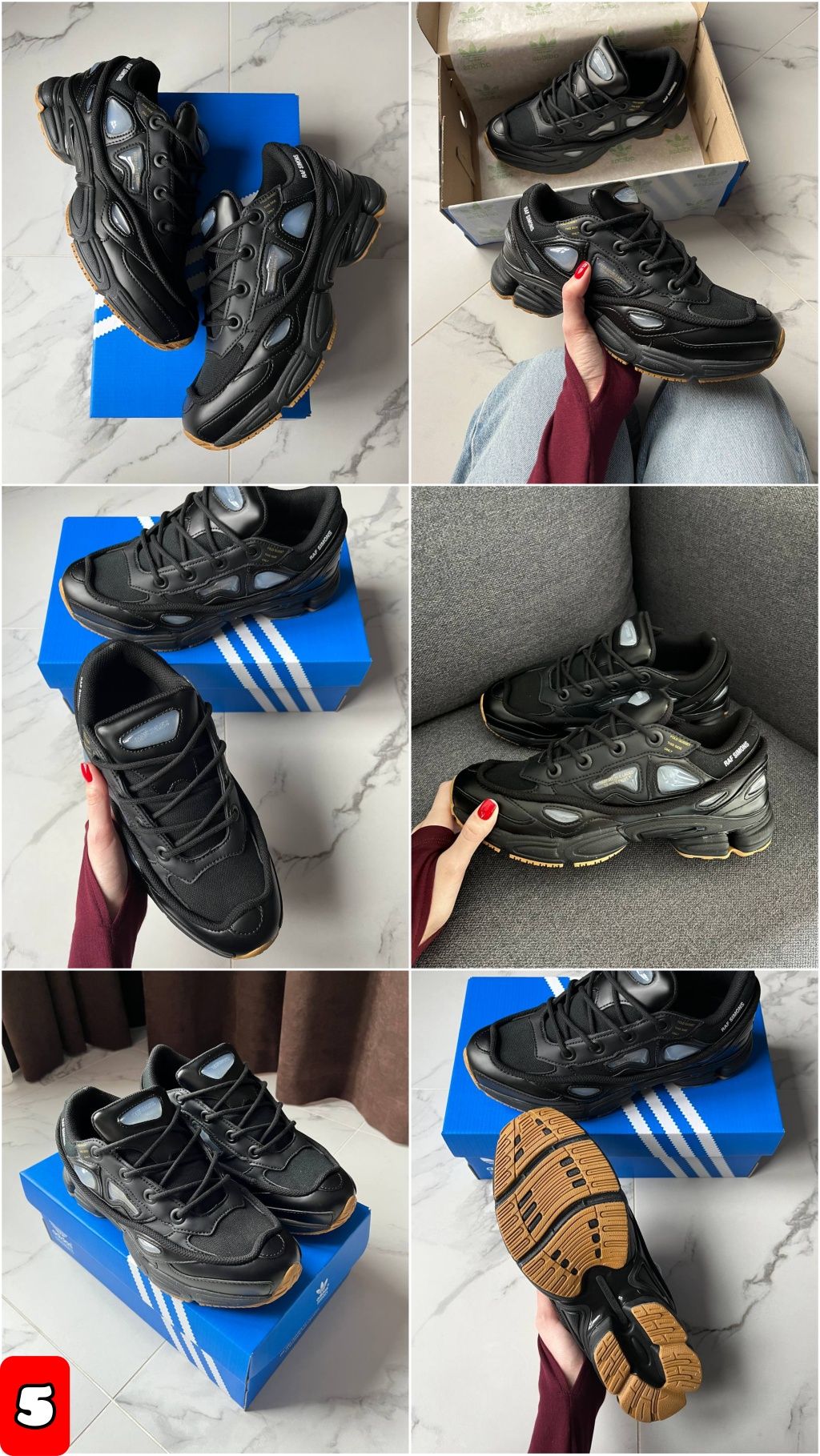 БЕЗ ПЕРЕДПЛАТИ‼️Кросівки Adidas RAF Simons Ozweego 3 / 40-45, ПРЕМІУМ