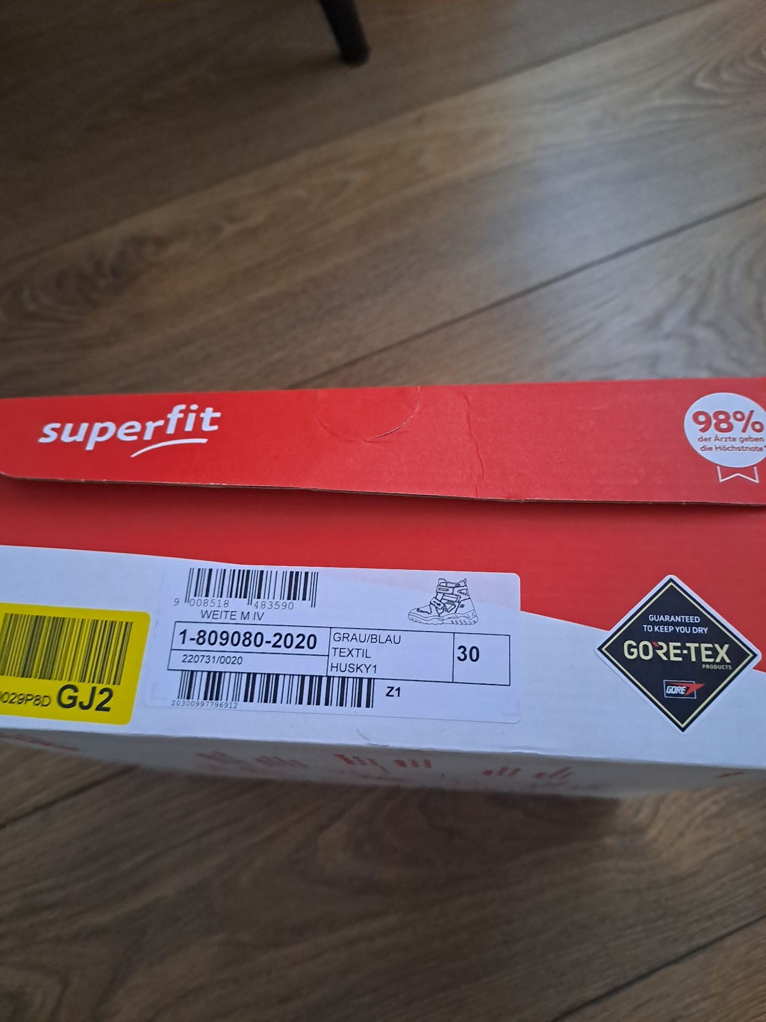 Buty superfit husky1 zimowe rozmiar 30